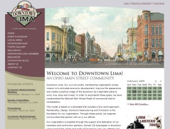 New Downtown Lima, Inc. Website