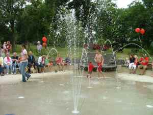 Faurot Park Fountain Lima, Ohio